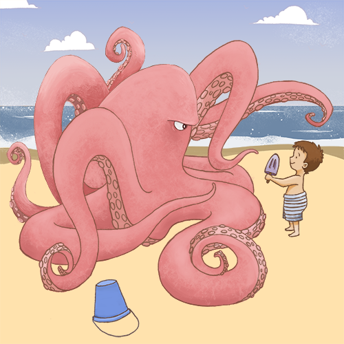 Sam and the Octopus Redraw(wip).png