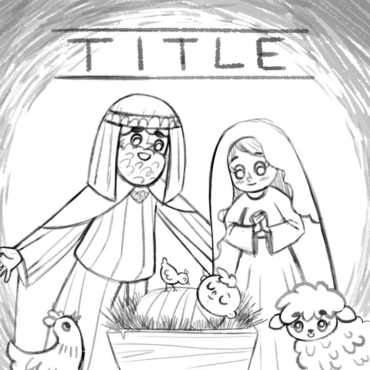 Nativity scene sketches | SVSLearn Forums