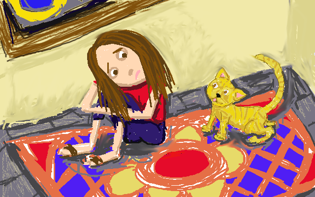 cat and girl on rug.png