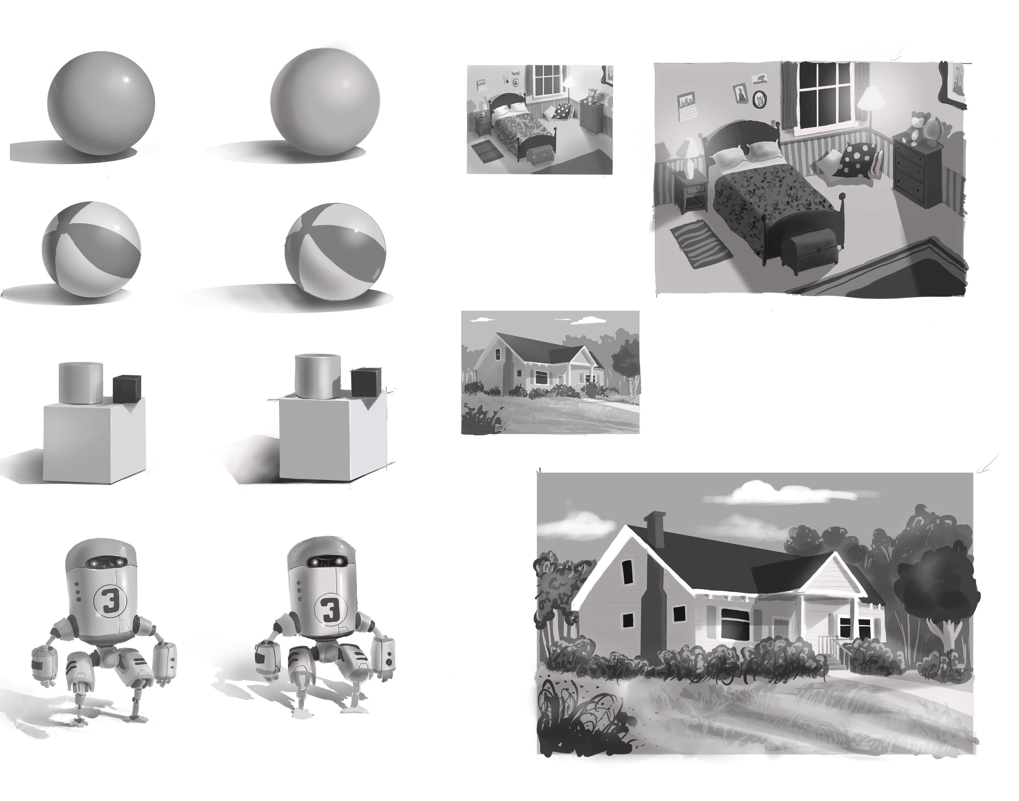 Light and shadow comprehension image