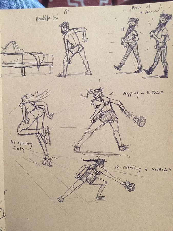 Loish - Some super quick gesture sketches! I think speed sketching is one  of the most helpful exercises an artist can do. You learn so much from  shifting the focus away from