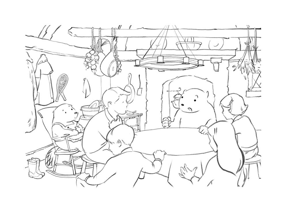 Narnia beaver room drawing.jpg
