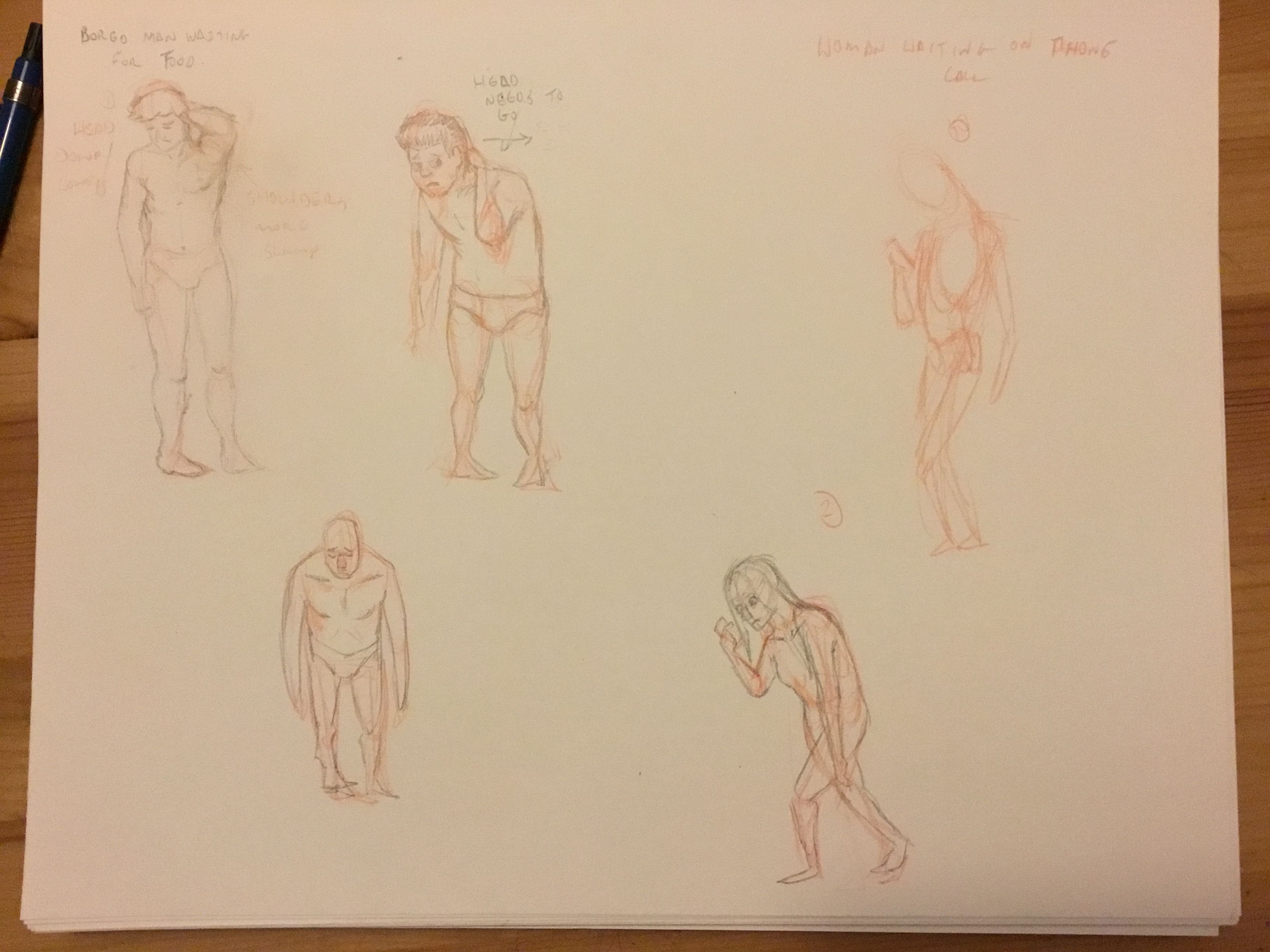 Sketchbook: gesture drawing and studies :: Behance