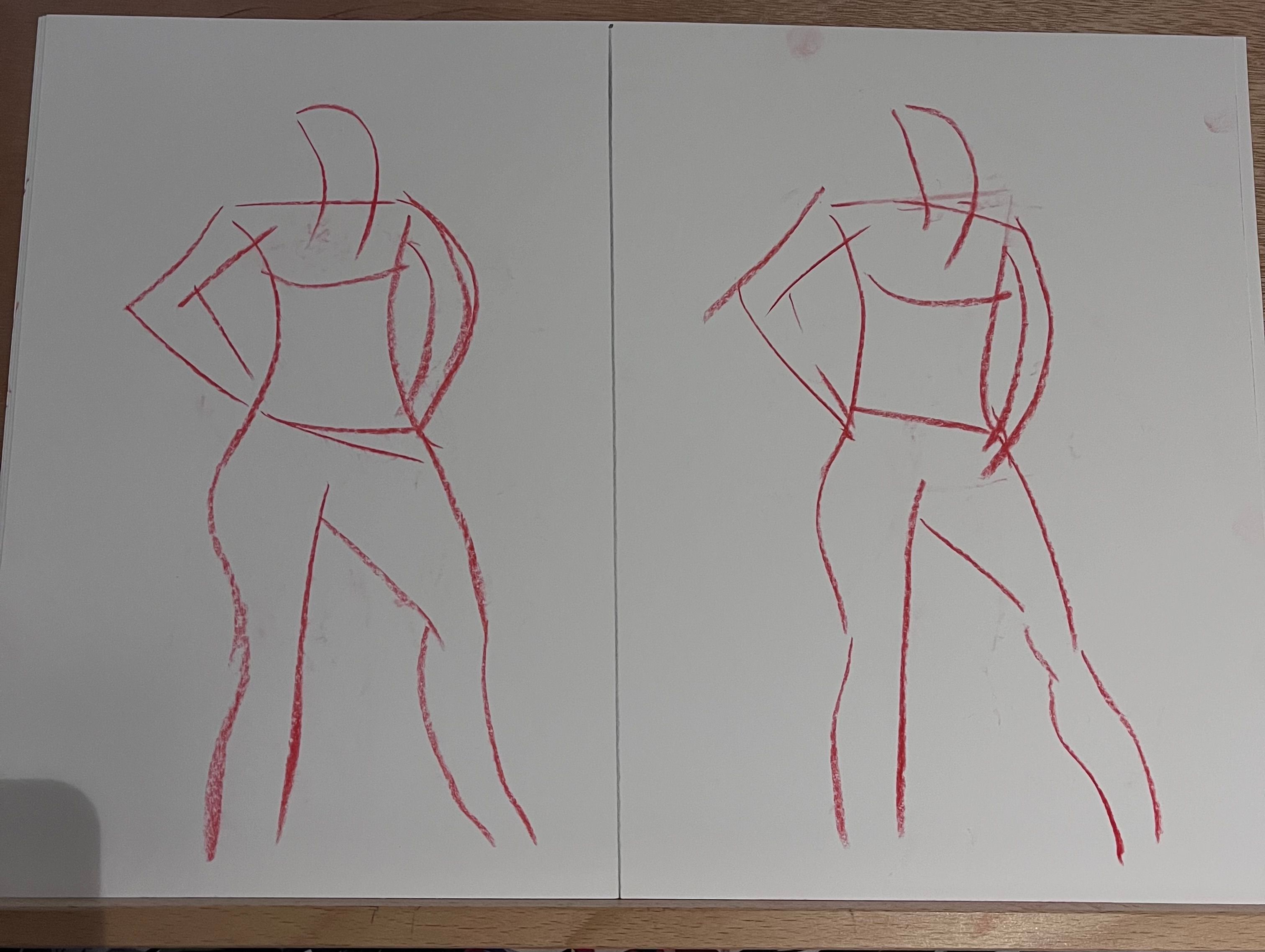 Gesture drawing, Female Pose with reference/ Figure Drawing - YouTube